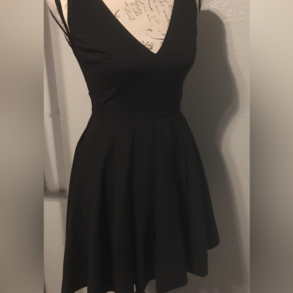 Bebe Black dress.